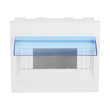 Caja de protección de distribución de plástico para disyuntor interior, cubierta transparente eléctrica montada en la pared, 5-8 vías, 1 ud. 2024 - compra barato
