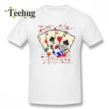 GAME CASINO Poker ACE T Shirt Boy New Arrival Unique Design For Men 100% Cotton T-Shirt 2024 - buy cheap
