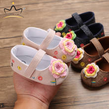 Sapatos de bebês meninas florais, calçados para recém-nascidos para primavera e verão 2024 - compre barato