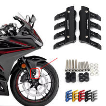 Motorcycle Front Fender Side Protection Guard Mudguard Sliders For HONDA CBR500R CBR 500R Accessories universal 2024 - buy cheap