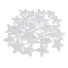 Adornos de estrella de poliestireno en blanco para niños, dibujo de pintura, manualidades DIY, 30 Uds. 2024 - compra barato