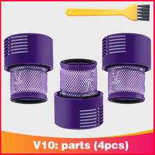 Unidade de filtro hepa lavável para aspirador de pó dyson v10 sv12, filtro animal absoluto, limpeza total, filtros de reposição 2024 - compre barato