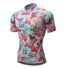 Butterfly Cycling Jersey Mountain Bike Clothing Quick Dry Flower MTB Uniform Bicycle Clothes Breathale Men's Cycling Clothing 2024 - buy cheap