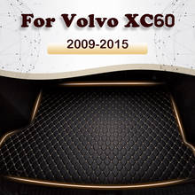 Car trunk mat for Volvo XC60 2009 2010 2011 2012 2013 2014 2015 Cargo Liner Carpet Interior Parts Accessories Cover 2024 - buy cheap