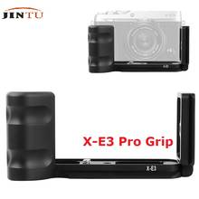 JINTU Vertical Metal QR Quick Release L Bracket Camera Mount Grip For FUJIFILM Fuji XE3 X-E3 Micro m4/3 camera 2024 - buy cheap