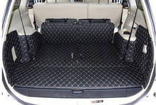 ¡Buena calidad! Alfombrillas especiales para maletero de coche, alfombras impermeables para maletero, para Mitsubishi Montero Sport 7 asientos, 2014-2008 2024 - compra barato