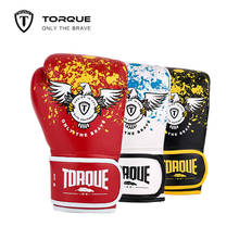 TORQUE PU Boxing Gloves for Kids Kickboxing Karate Muay Thai Sanda Gloves Free Fight MMA Fitness Training Sport Equipment 6/8oz 2024 - buy cheap