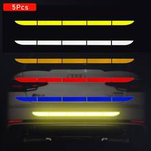 Car Reflective Sticker Auto Trunk Warning Sticker Strip Nano Tape For Driving Safety Anti-collision Car-styling 4 Colors 2024 - buy cheap