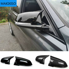 For BMW 1 2 3 4 X Series Rear View Side Mirror Cover F20 F21 F22 F23 F30 F32 F36 X1 E84 F87 M2 Carbon fiber pattern Accessories 2024 - buy cheap