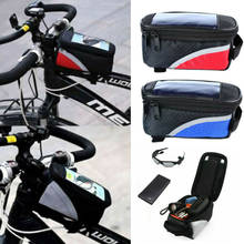 Bicycle Bags Cycle Front Touch Screen Phone Bag Mountain Bike Top Tube Bag Cycling Pannier Storage Phone iPad Bag Luggage 2024 - buy cheap