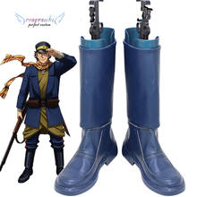 Golden Kamuy Sugimoto Saichi Cosplay Shoes Boots Professional Handmade Perfect Custom for You ! 2024 - buy cheap