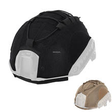 Cubierta de casco Airsoft Paintball para caza, protector de casco de combate militar CS Wargame para ops-core PJ BJ MH, casco rápido 2024 - compra barato