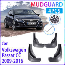 4 PCS Palas Carro para Volkswagen VW Passat CC 2009 ~ 2016 Lamas do Respingo Guardas Fender Mudflaps Auto Acessórios 2024 - compre barato