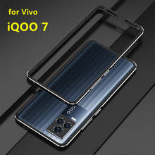 Case For VIVO iQOO7 Luxury Deluxe Ultra Thin aluminum Bumper for VIVO iQOO 7 6.62"  + 2 Film (1 Front +1 Rear) 2024 - buy cheap