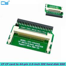 CF карт до 44-pin 2,5 дюйма IDE/SATA жесткий диск SSD конвертер адаптер для ноутбука электронный жесткий диск с лучшего качества 2024 - купить недорого