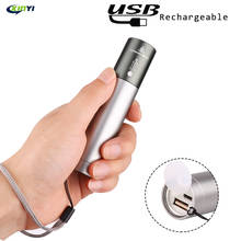 Powerful LED Flashlight Rechargeable long-range Torch Super bright small emergency light Can be used as a power Bank 2024 - buy cheap