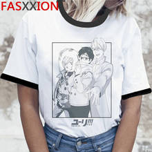 Yuri on Ice clothes-Camiseta de estética informal para hombre y mujer, Camisetas estampadas de estilo japonés harajuku kawaii tumblr 2024 - compra barato