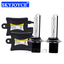 SKYJOYCE-Kit de bombilla de Xenón HID, Bombilla de 12V CC 55W, H1 H3 H7 H11 9005 9006 4300K 5500K 6000K, Kit de faros delanteros de xenón 2024 - compra barato