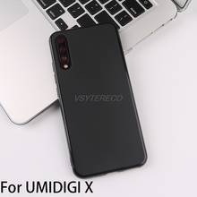 For UMIDIGI X UMIDIGI A5 pro Case Phone Matt Casing TPU Soft Silicone Dirt-resistant UMI X Matt Black Back Phone Case Soft Cover 2024 - buy cheap