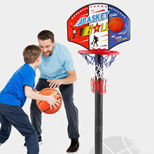 2021 New 4 Helights 1.15M Adjustable Kid Hoop Set Children Shoot a Basket Gifts Basketball Back Board Stand Sport 2024 - buy cheap