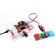 Kit de bricolaje LM317, tensión regulada ajustable a 1,25 V-12,5 V, fuente de alimentación de reducción, tarjeta de módulo de soldadura, kits electrónicos PCB 2024 - compra barato