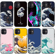 For iphone 12 11 Pro 11Pro 12Pro Max mini 7 8 Plus Case For iphone X XR XS max SE 2020 Phone Cases Kanagawa Surfing Wave Cover 2024 - buy cheap