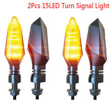 1Pair LED Turn Signal Lamp Motorcycle Flasher 15 Led Motorbike Indicator Light 2024 - buy cheap