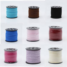 10yards Flat Faux Suede Korean Velvet Leather Cord DIY Rope Thread For Bracelet Necklace jewelry Findings Decorative Handicrafts 2024 - buy cheap