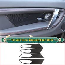 Manija interior para puerta de coche, accesorio de decoración embellecedor de cubierta de Panel, textura de fibra de carbono ABS, para Land Rover Discovery Sport 19-20 2024 - compra barato
