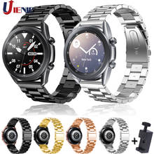 Correa de acero inoxidable para reloj Samsung Gear S3/Active 2, pulsera de 46mm para Galaxy Watch 3 2024 - compra barato