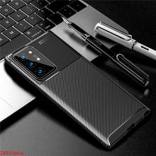 Carbon Fiber Case For Samsung Galaxy Note 20 Ultra Case S21 S20 FE S20 Plus Cover Soft Phone Bumper For Samsung Galaxy S21 Ultra 2024 - buy cheap