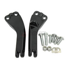 Motorcycle Passenger Foot Pegs Mounting Brackets For Harley Dyna Wide Super Glide Street Bob EFI FXDF Low Rider 2006-2017 2024 - buy cheap