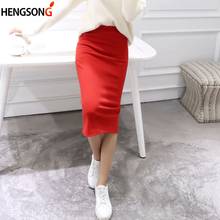 Fashion Women Skirts Bodycon Split Sexy Tube Skirt Woman High Waist Streetwear 2021 New Spring Summer Long Pencil Skirts Womens 2024 - buy cheap