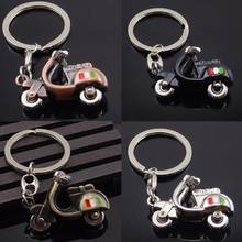 3D Motorcycle Keychain for Vespa Piaggio 125 Ducati Honda Suzuki Car Metal Keyring Funny Key Decoration 2024 - buy cheap