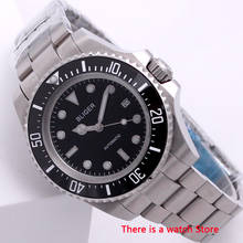 Bliger 43mm Automatic Mechanical Mens Watch Luxury Brand Business Ceramic Bezel Calendar Sapphire Glass Luminous Wristwatch Men 2022 - buy cheap