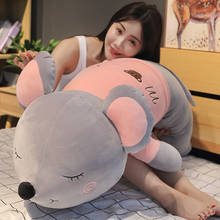 Funny Mouse Plush Toy Soft Cartoon Animal Long Rat Stuffed Doll Sofa Nap Sleep Pillow Cushion Gift for Girls Kid 2024 - buy cheap