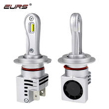 EURS 10000LM LED H7 H4 LED Car Motorcycle Headlight Bulbs Hi/Lo beam 6000K 12V 24V Lamp H7 LED H4 Auto Headlamp Car Lights Bulbs 2024 - buy cheap