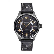 men automatic watch,mens wrist watches PARNIS man mechanical wristwatch waterproof clock luminous relogio top luxury brand 2024 - buy cheap