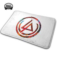 Coloured Sketchy Logo. Comfortable Door Mat Rug Carpet Cushion Band Park Black Metal Chester Chester Bennington Hard Linkin 2024 - buy cheap