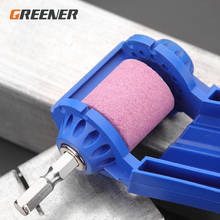 GREENERY Grinding Wheel Drill Bit Sharpener Hand Tools Nail Drill Bits Set Sharpener For Step Drill Dremel Accessories 2024 - buy cheap
