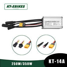 KT e bike controller 36V 48V 14A 250W 350W brushless waterproof ebike electric bicycle controller with lcd3 lcd5 lcd8h 2024 - buy cheap