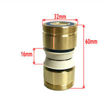 Wedm polia à prova d' água rolo guia de roda montagem 32-16-60mm roda guia para máquina de corte de fio cnc 2024 - compre barato