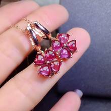 Garnet Earring Natural And Real Garnet Earring  925 sterling silver Fine jewelry Garnet Earring 2024 - buy cheap