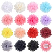 15 PCS/LOT Flowers Lace Glitter Hair Clips Cute Baby Liter for Girls Hairpins Princess  Handmade New Headwear  Hair Accessories 2024 - buy cheap