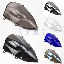 Parabrisas de doble burbuja para coche, accesorio para Honda CBR250RR 2017-2018 CBR 250RR CBR 250 2017 2018 2024 - compra barato