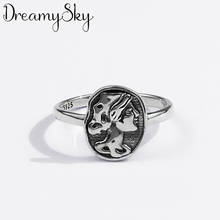 Personality Retro Queen Rings For Women Charm Engagement Rings Men Vintage Knuckle Finger Jewelry 2021 2024 - buy cheap