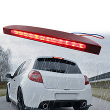 Задняя третий 3RD светодиодный высокого стоп светильник автомобиль с высоким креплением тормозной светильник для Renault Clio Mk II 1998-2005 7700410753 автомобильные аксессуары Запчасти 2024 - купить недорого