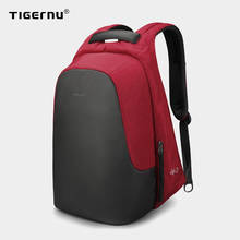 Tigernu Fashion Backpack Anti Theft for 15.6 inch Laptop Mochilas Splashproof for Men Women Rucksack with USB Charging Travel 2024 - buy cheap