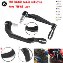 Motocycle Handlebar Handle grips Bar Ends Brake Clutch Levers Guard Protector For Yamaha YZF600 YZFR6 YZF 600 R6 YZF-R6 2003 04 2024 - buy cheap