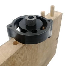Posicionador perforado para carpintería, Panel posicionador Vertical de agujero recto, 6/8/10mm, espiga Vertical autocentrante, taladro de plantilla 2024 - compra barato